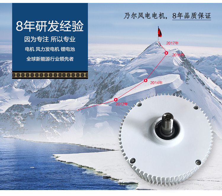 300-400W永磁發(fā)電機